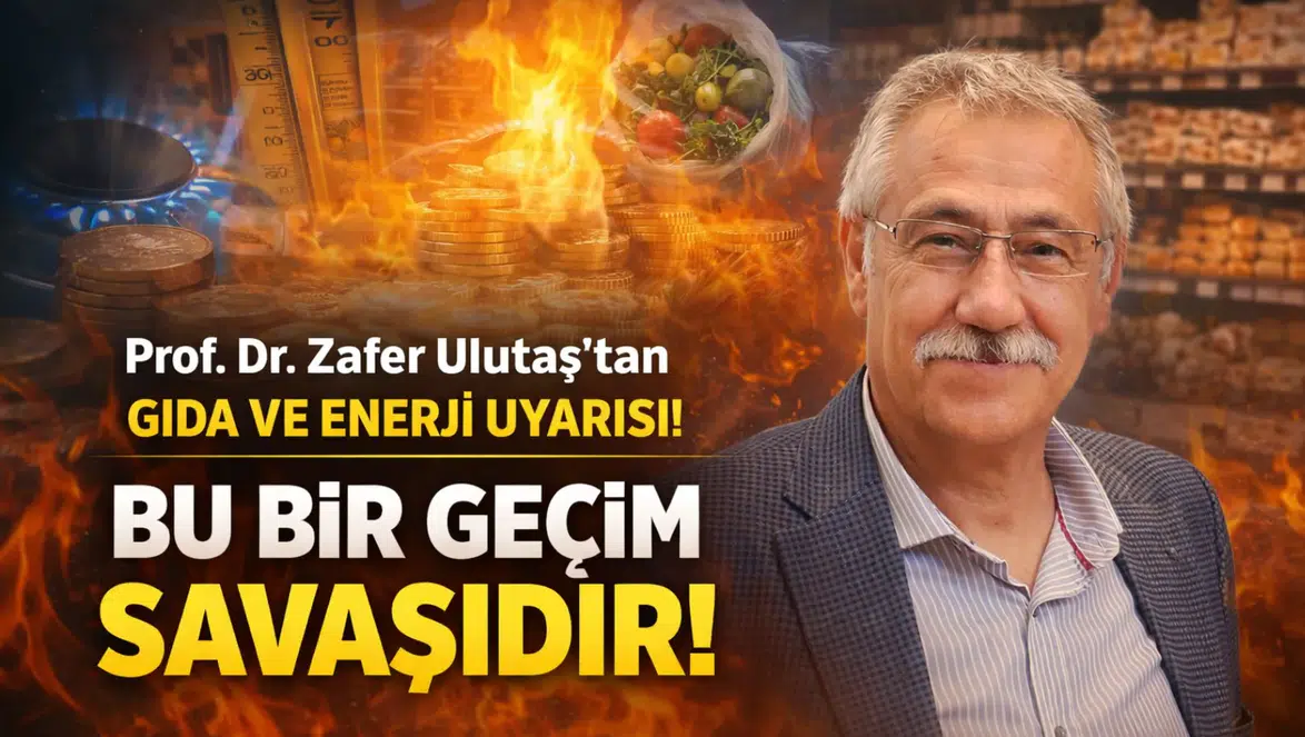 Prof. Dr. Zafer Ulutaş’tan Enerji Çıkışı: "Gıdada Yangın Değil, Bir Geçim Savaşı Veriliyor"