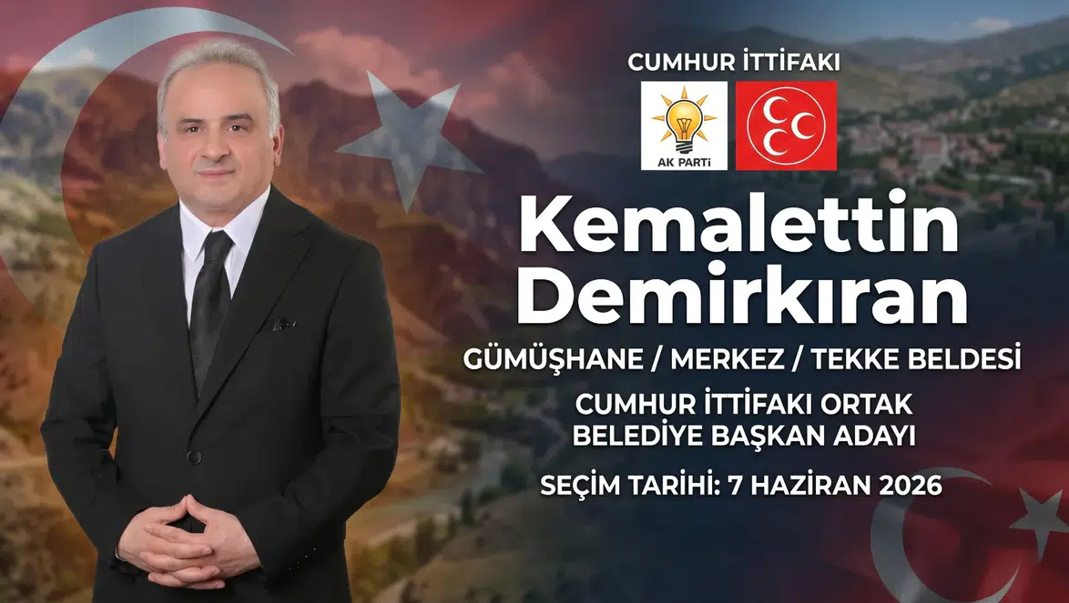 Cumhur İttifakı'nın Tekke Belediye Başkan Adayı Kemalettin Demirkıran oldu