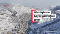 Gümüşhane’de Kar Yağışı Görsel Şölene Dönüştü: Zirveler ve Tarih Beyaza Büründü
