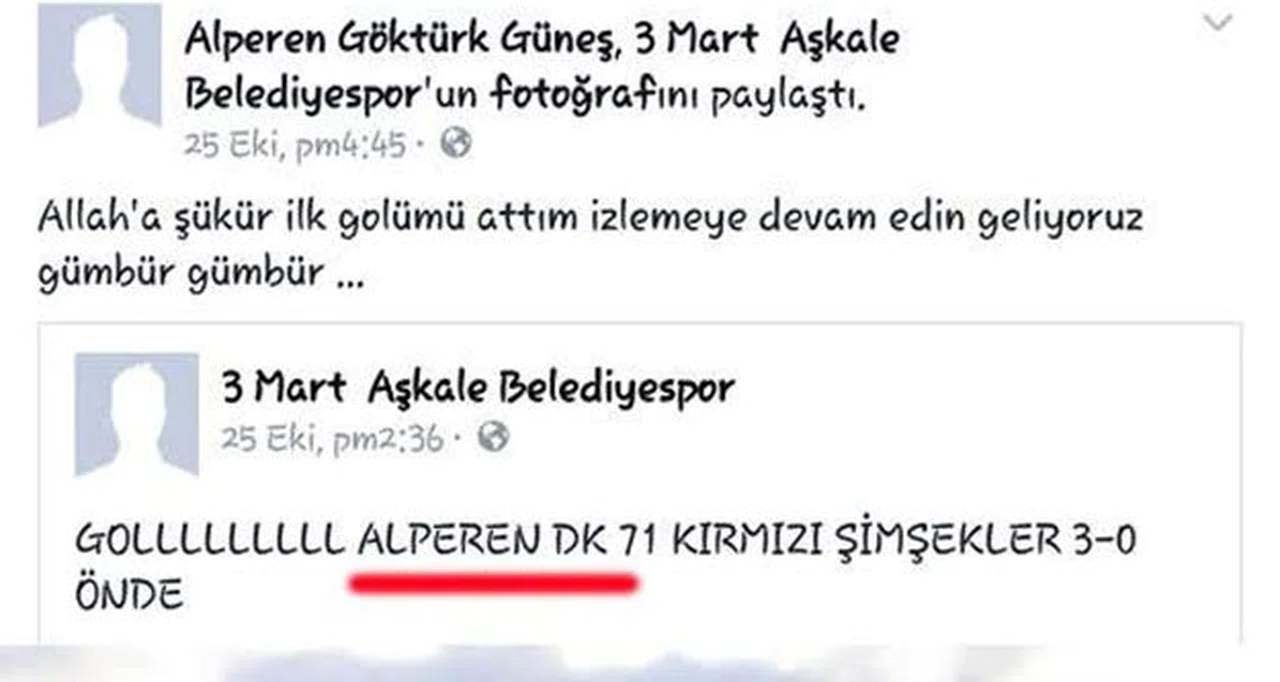 Futbol’da yeni skandal! Listede Muharrem, sahada Alperen