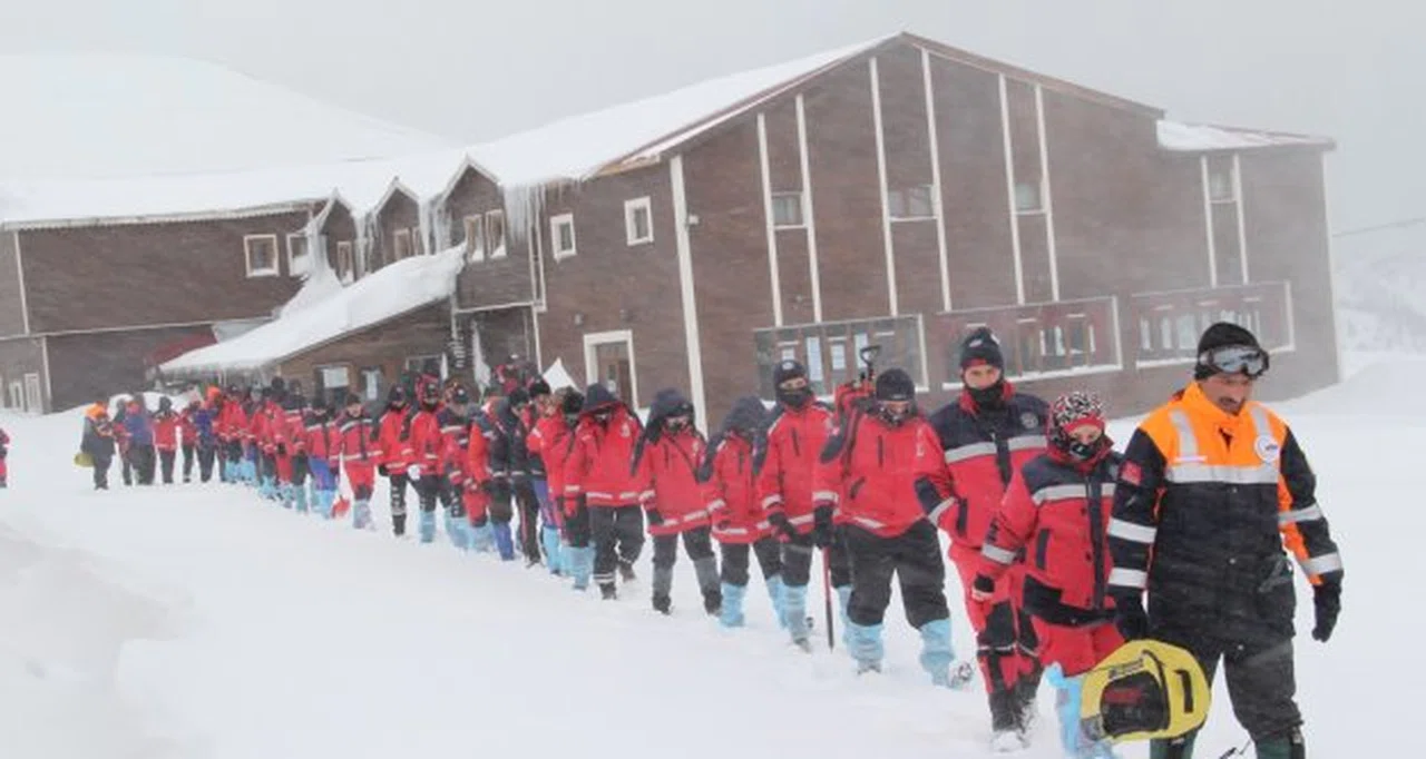 Yılın ilk UMKE eğitim kampı Zigana’da yapıldı
