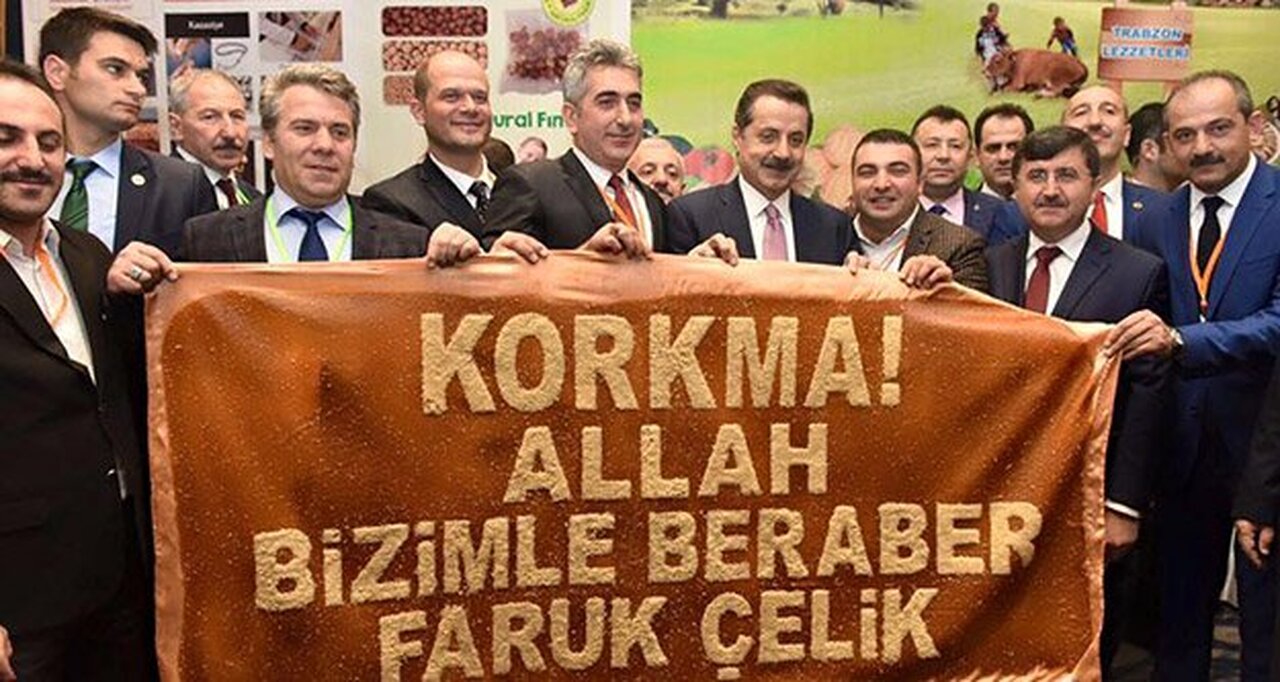 Bakan Çelik'e pestil süprizi