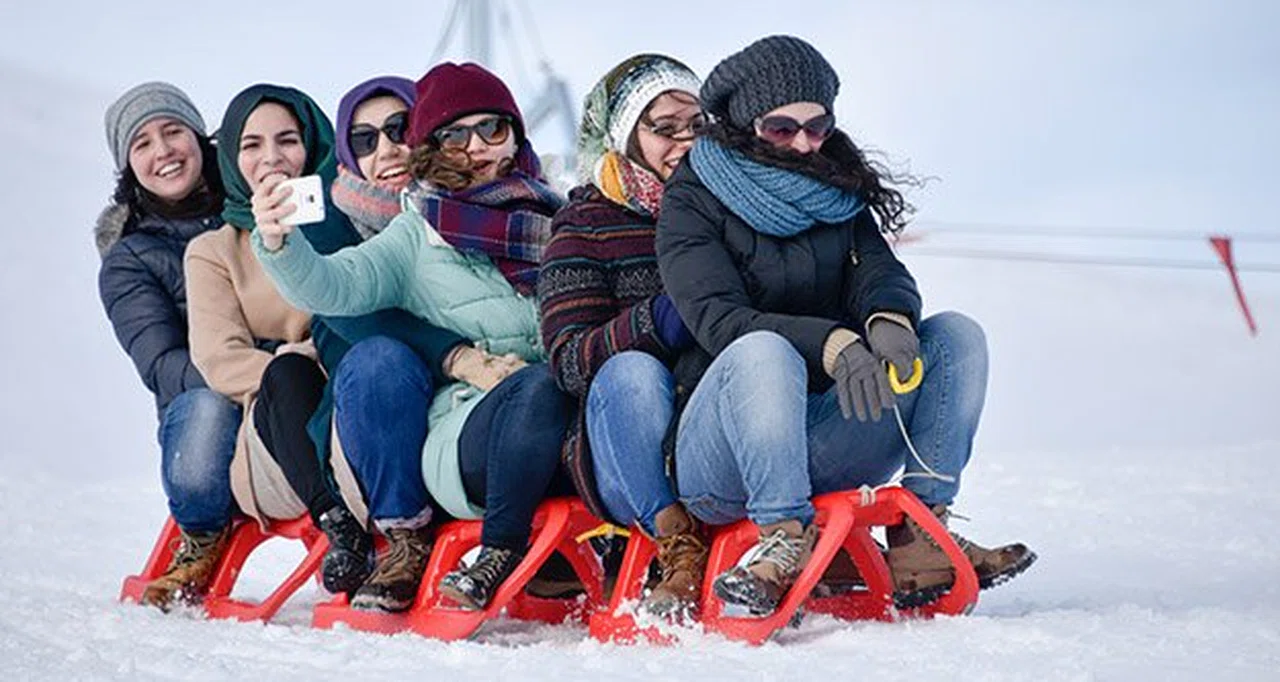 Zigana Kayak Merkezinde Yüzler Gülüyor