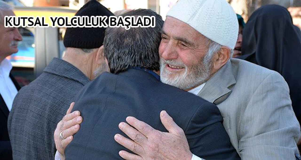 Gümüşhane’den umre kafilesi yola çıktı