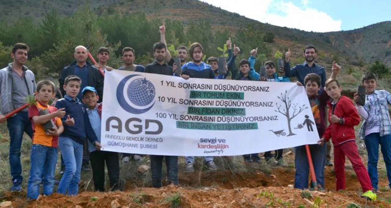AGD’den her şehide bir fidan, her fidana bir genç projesi