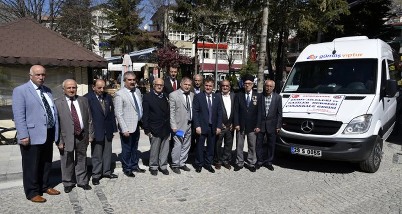 Gümüşhane Belediyesinden şehit yakınları ve gazilere Çanakkale gezisi