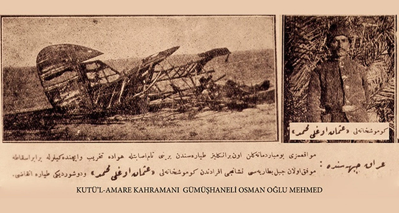 Kutü'l-Amare Kahramanımız Gümüşhaneli Osman oğlu Mehmed