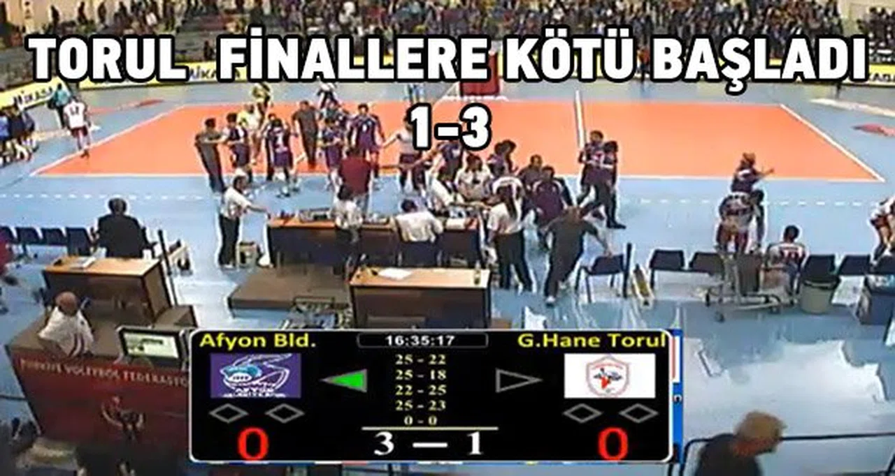 Torul kötü başladı: 1-3
