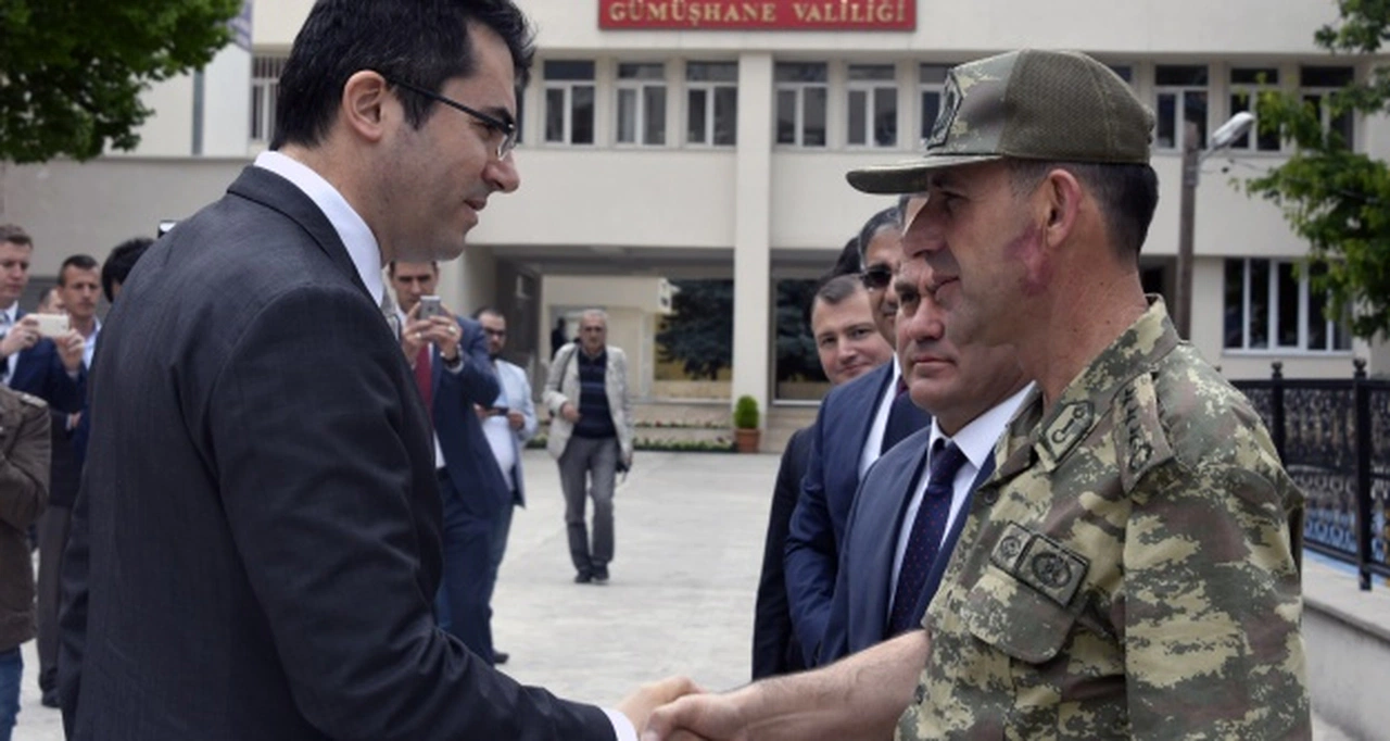 Gümüşhane’nin Yeni Valisi Okay Memiş Görevine Başladı