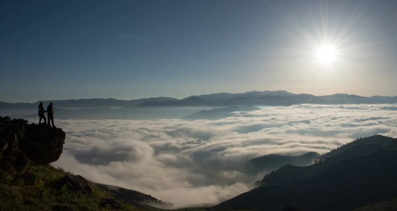 Bu manzara için bin kilometreden gelip sabaha kadar beklediler