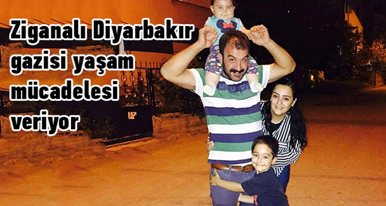 Diyarbakır gazisi yaşam mücadelesi veriyor