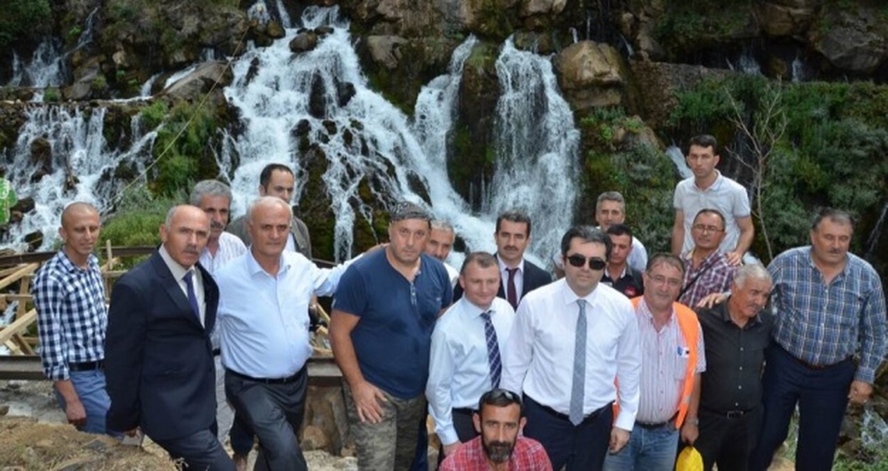 Vali Memiş Şiran köyleri ve Tomara Şelalesinde incelemelerde bulundu