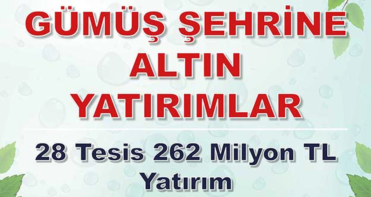 Bakan Eroğlu 310 Milyon’lik 37 müjde ile Gümüşhane’ye geliyor