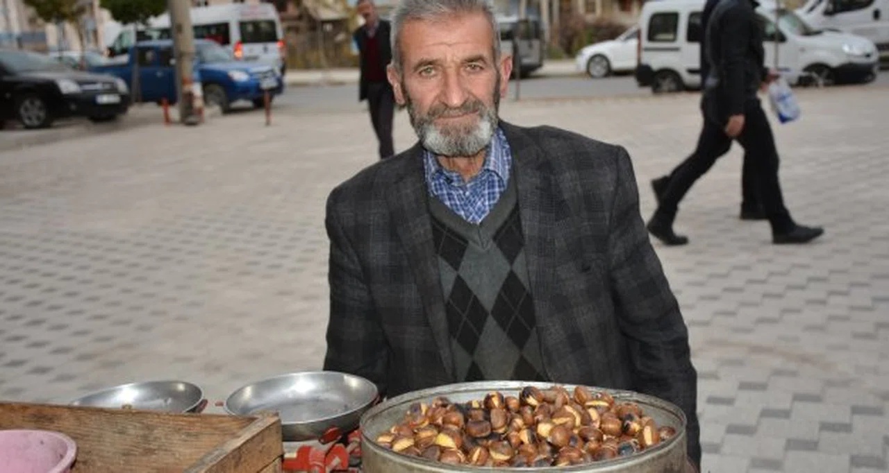 Havalar soğudu mısır kazanının yerini kestane sobası aldı