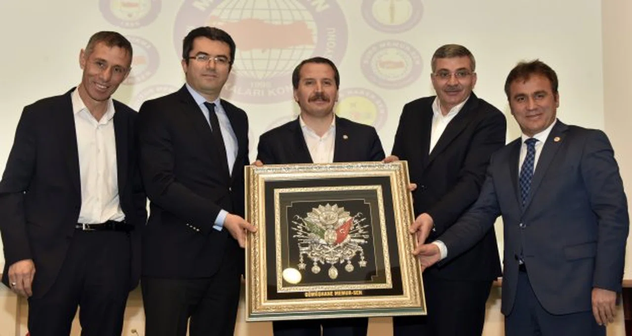 Memur-Sen Genel Başkanı Ali Yalçın Gümüşhane’de