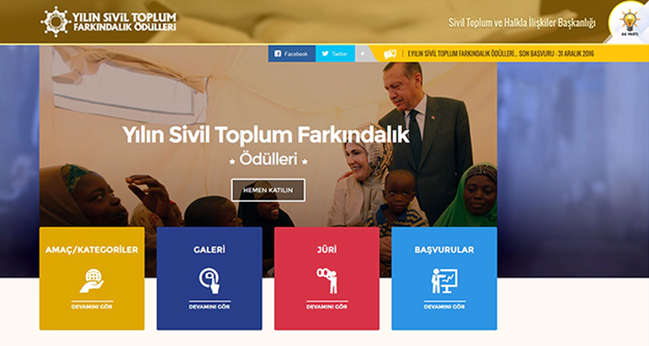 AK Parti ‘Yılın Sivil Toplum Farkındalık Ödülleri’ verecek