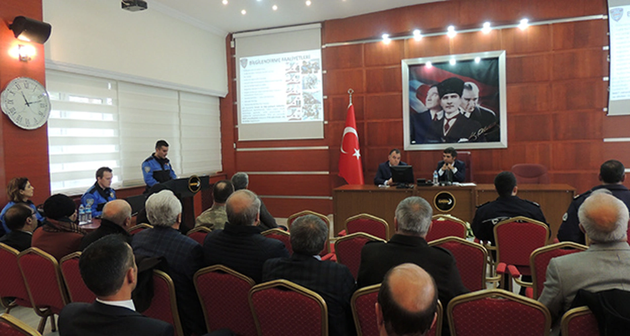 Kent Güvenlik Danışma Kurulu yılsonu toplantısı yapıldı