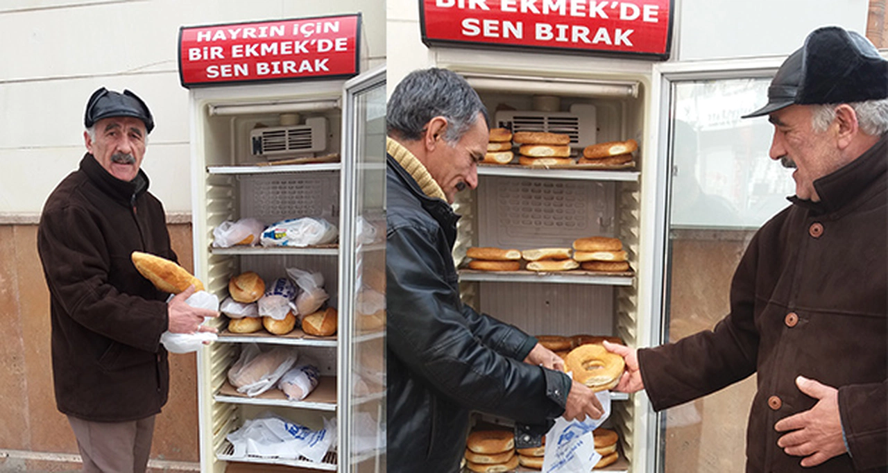 Hayrın için bir ekmek de sen bırak