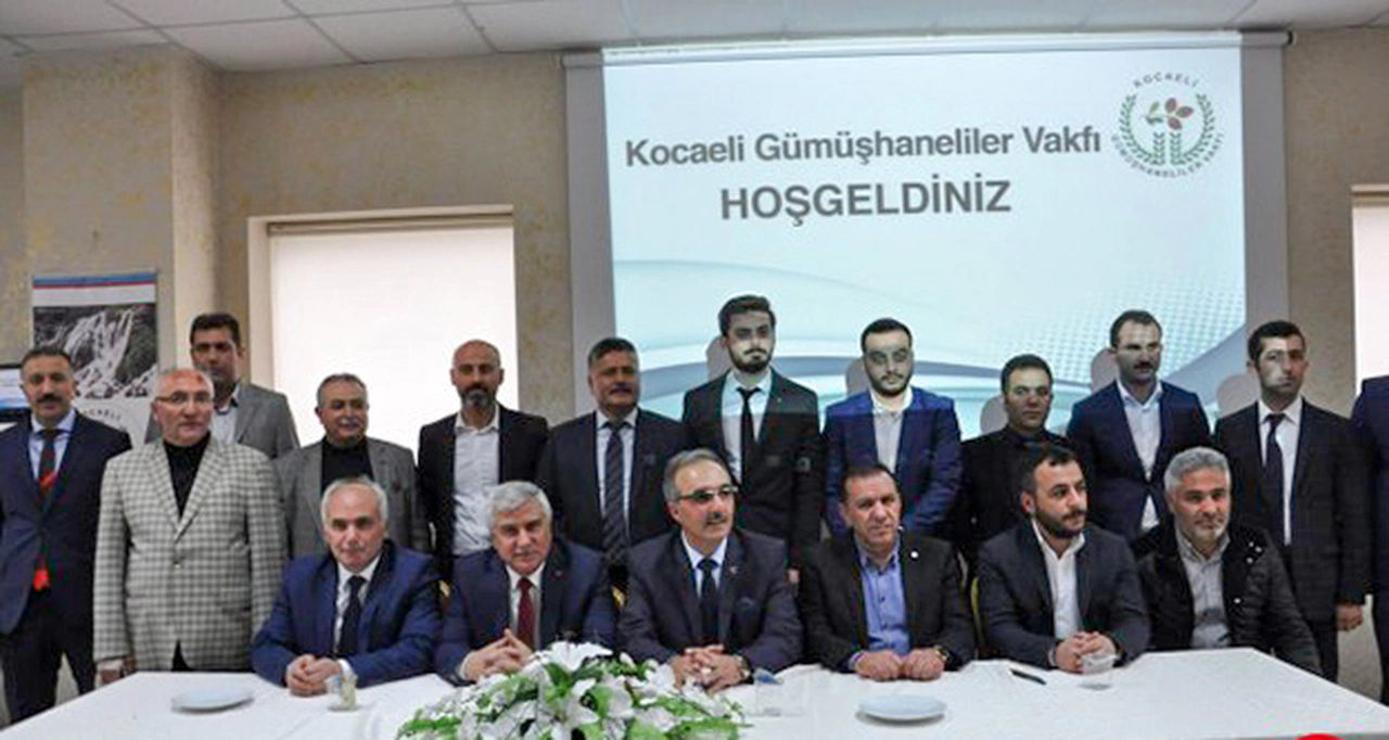 Kocaeli Gümüşhaneliler Vakfı'nda Hamit Örgüç Yeniden Başkan