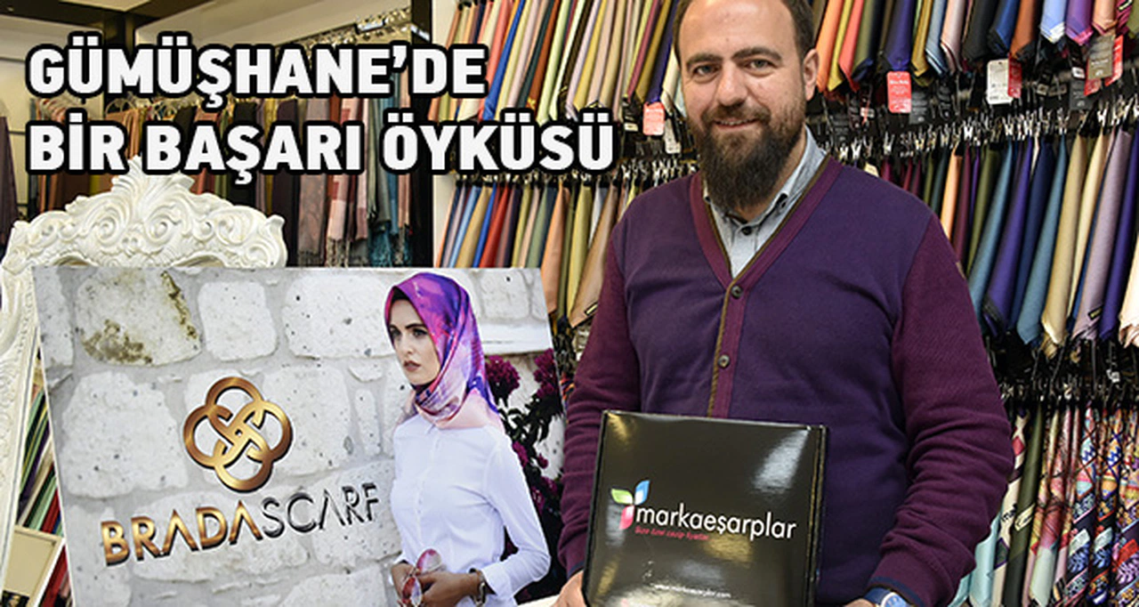 20 metrekare dükkanla başladı, şimdi dünyaya eşarp satıyor