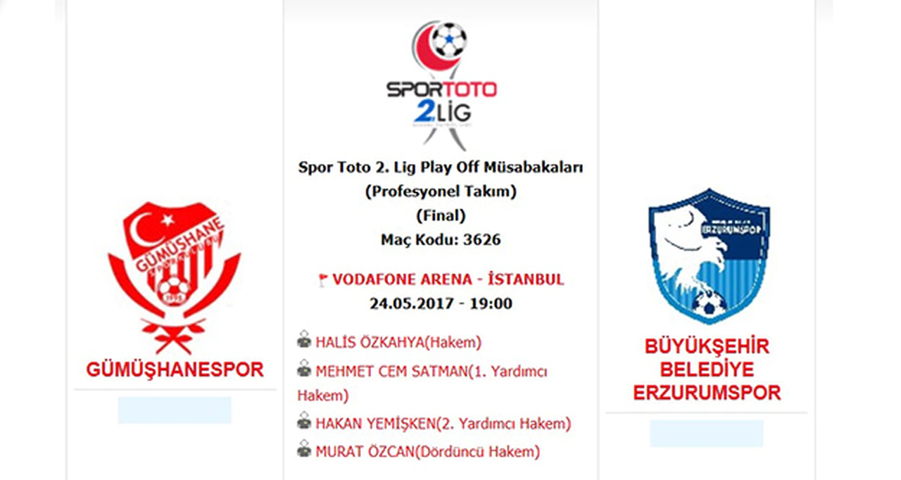 Dev maçın hakemi ve yayıncısı belli oldu