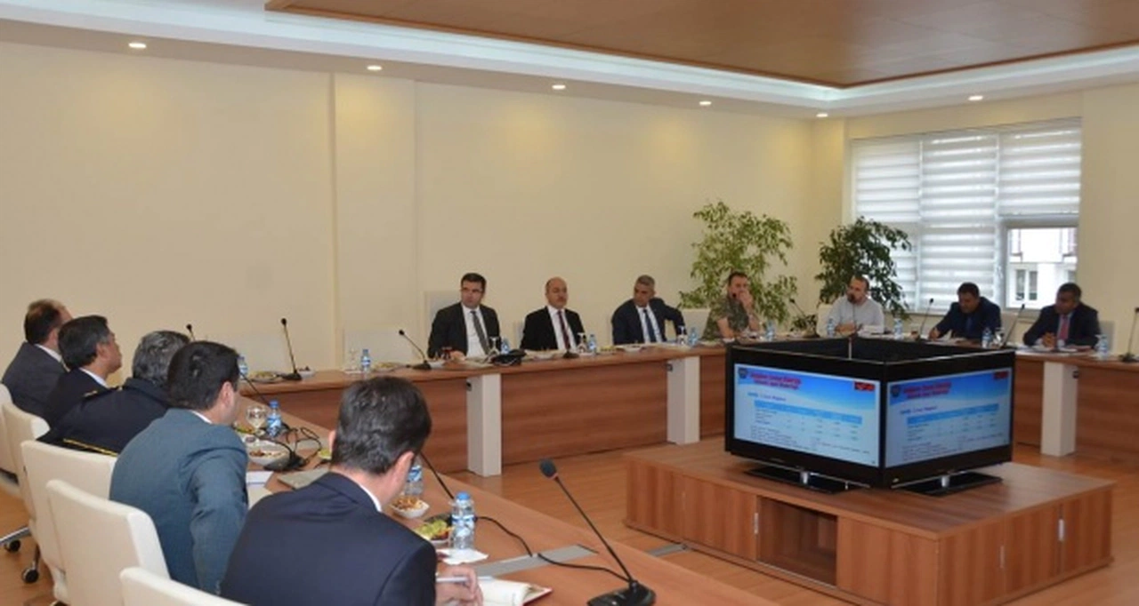 Gümüşhane Üniversitesinde Güvenlik Koordinasyon Toplantısı yapıldı