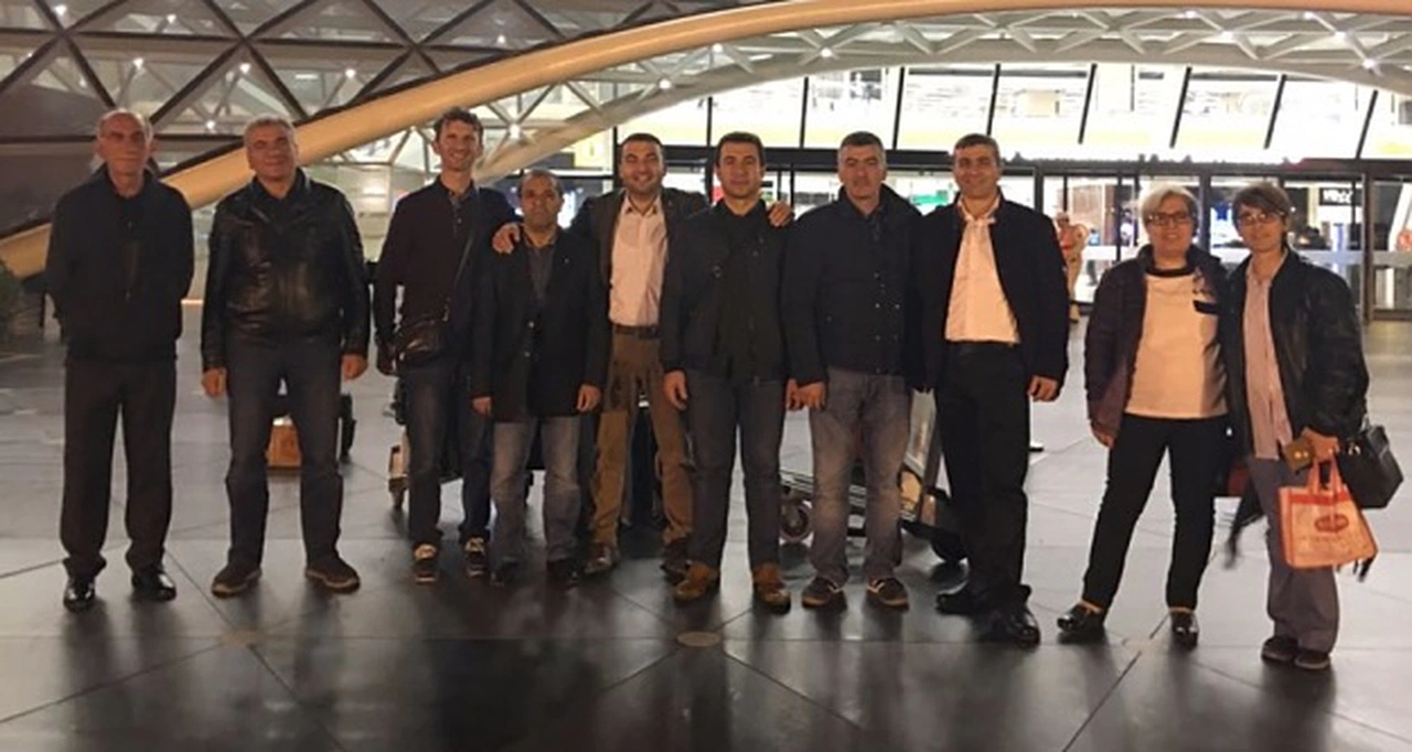 Gümüşhaneli pestilciler Azerbaycan gezisi için yola çıktı