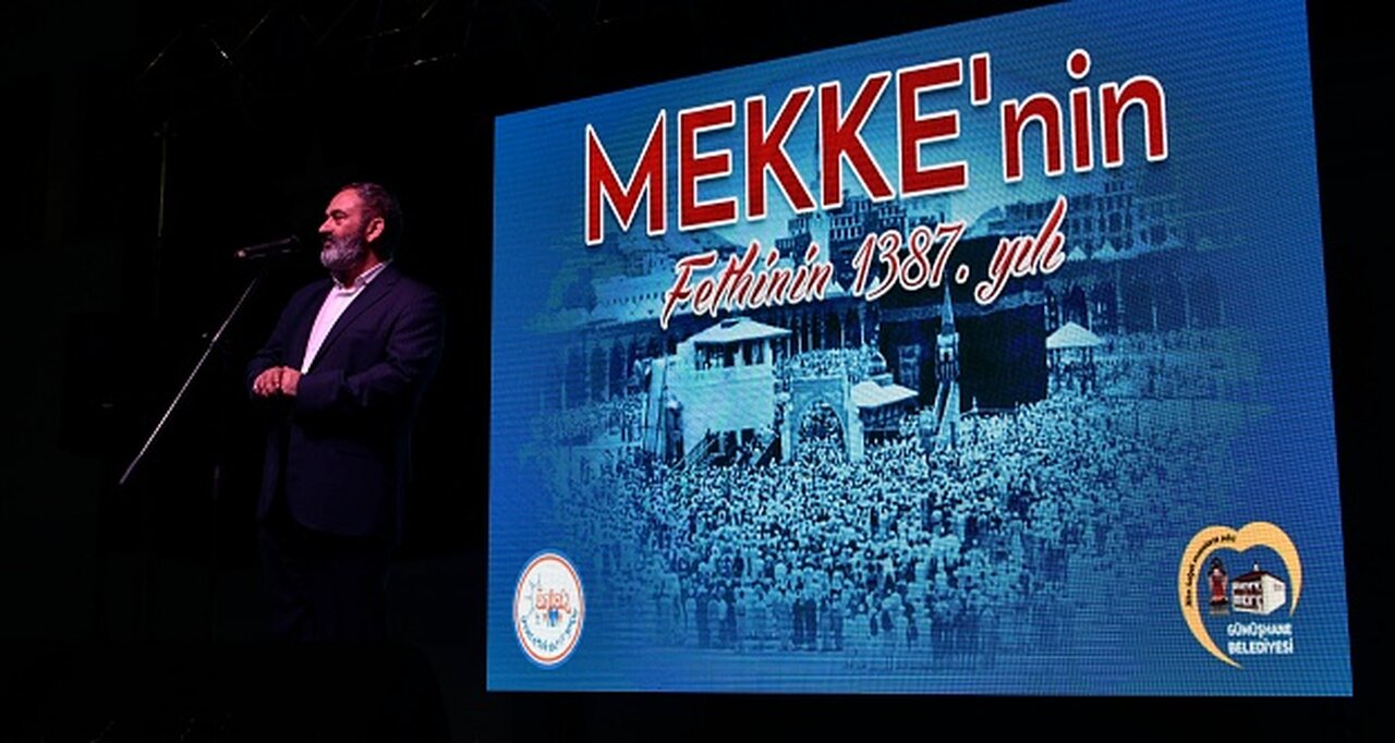 Gümüşhane Belediyesinden Mekke’nin fethi programı