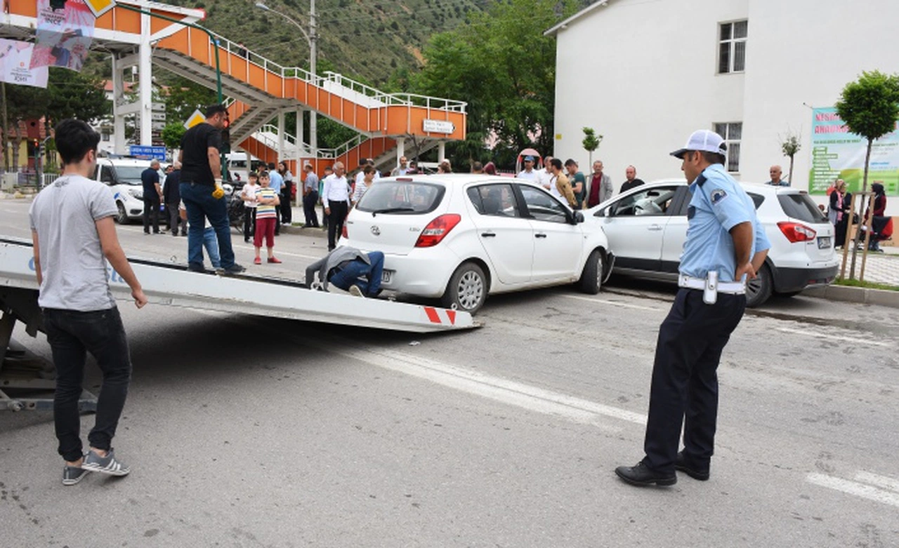 Gümüşhane’de trafik kazası: 2 yaralı