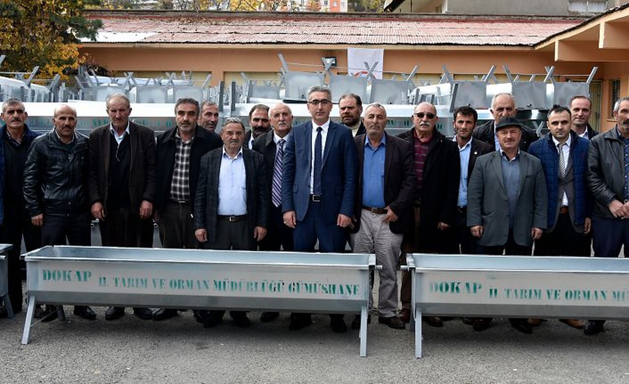 Gümüşhane’de köylere bin 118 adet sıvat dağıtıldı