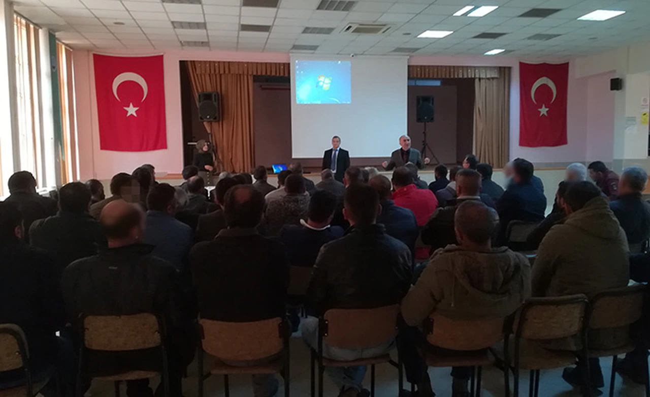 Hükümlülere kadına şiddet ve aile içi iletişim anlatıldı