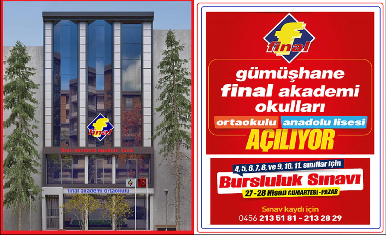 Final Akademi okulları açılıyor