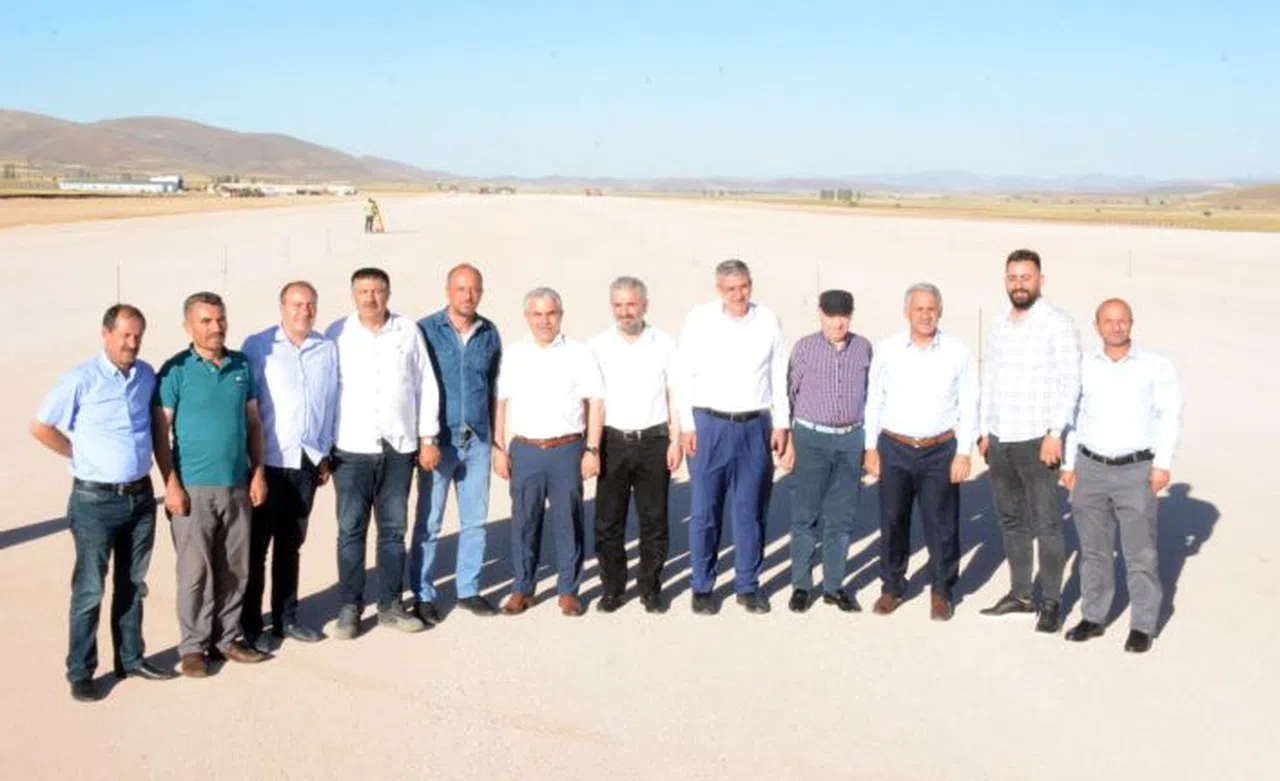 Gümüşhane-Bayburt havalimanında çalışmalar devam ediyor