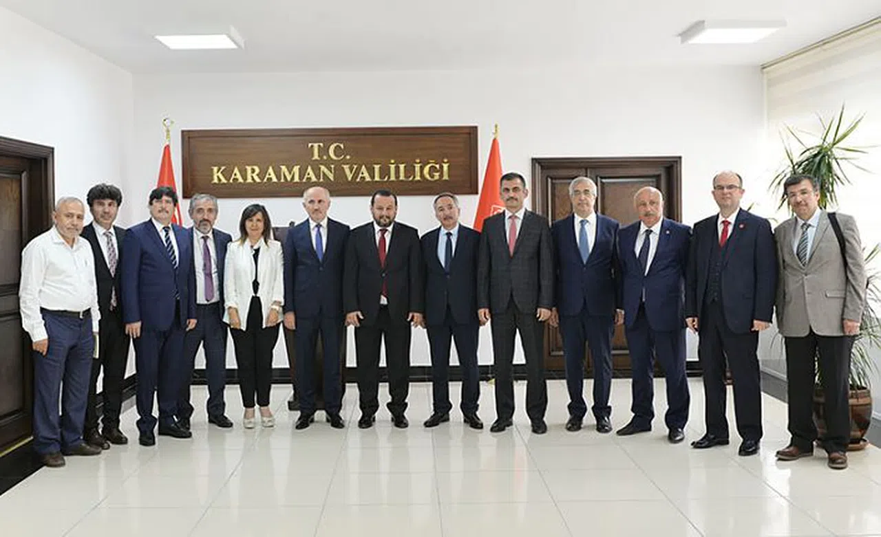 Rektör Zeybek’ten KMÜ’yü ziyaret etti