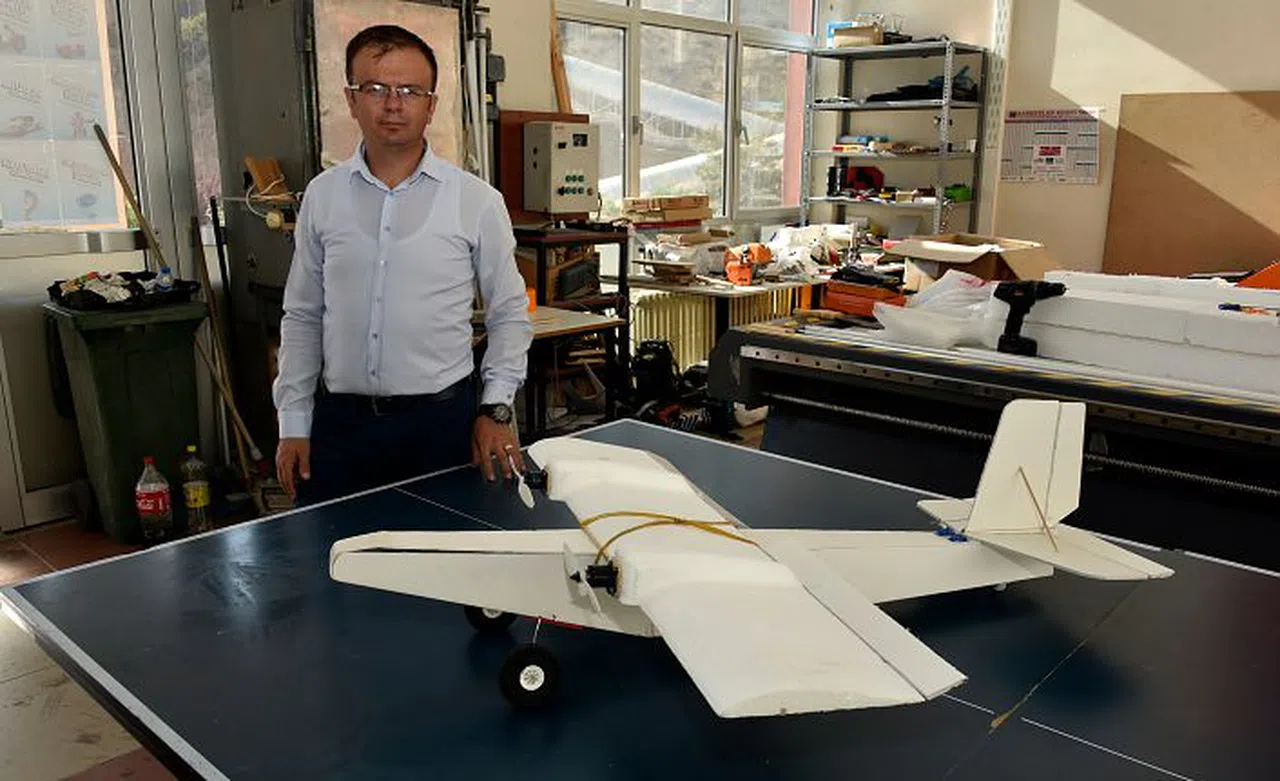 Gümüşhane’nin İHA’sı ‘Hüma’ göklerde