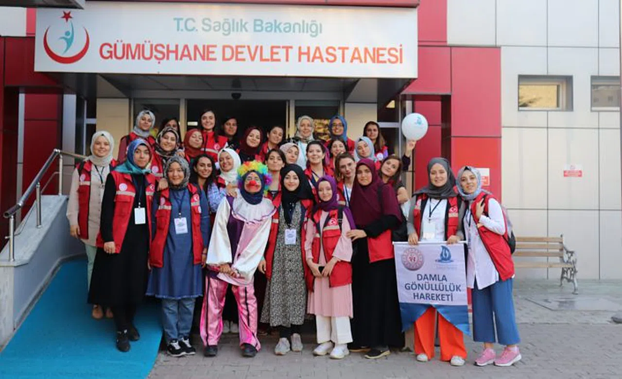 Gümüşhane’ye Damla harekatı