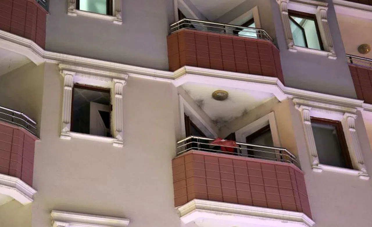 Gümüşhane’de apartta yangın çıktı