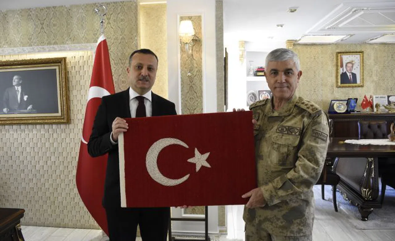 Jandarma Genel Komutanı Orgeneral Arif Çetin Gümüşhane'de