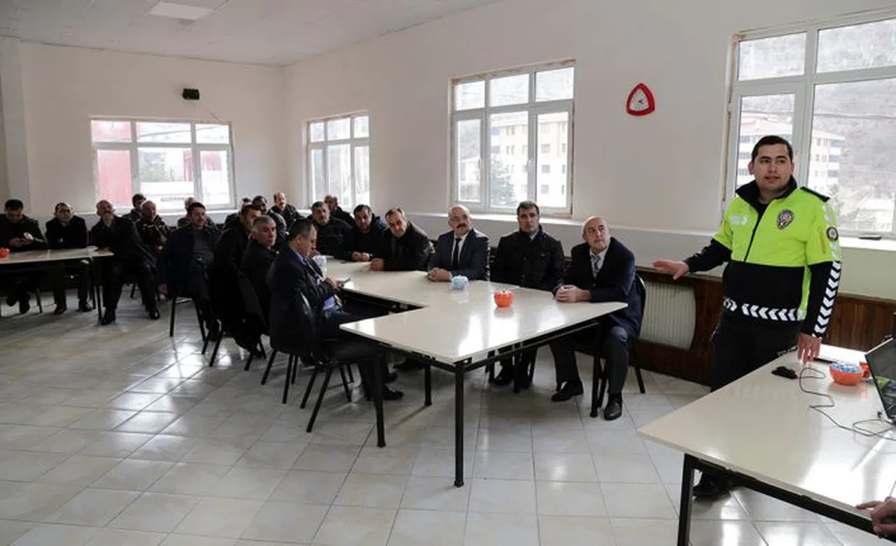 İl Özel İdaresi personeline trafik eğitimi verildi