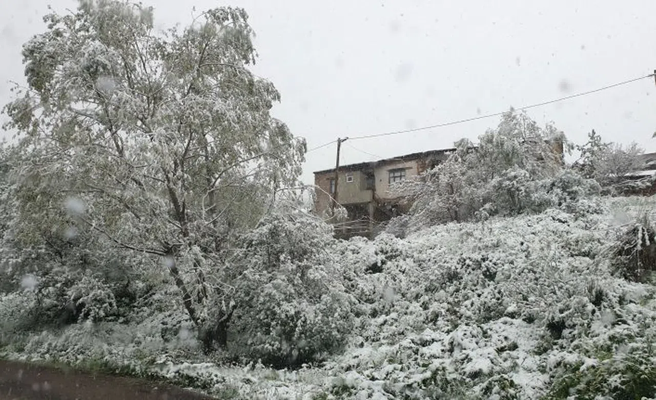 Gümüşhane’nin yükseklerinde kar yağışı etkili oluyor