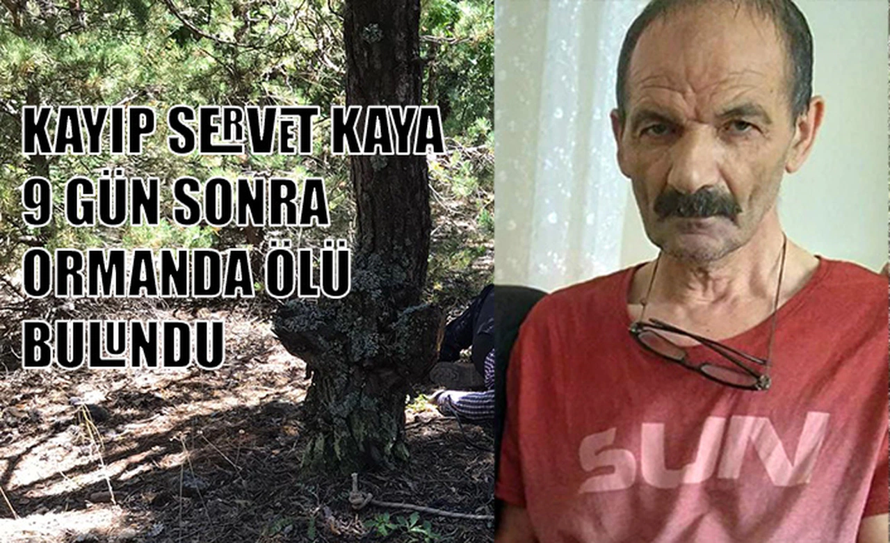 Günlerdir kayıp olan Servet Kaya ölü bulundu