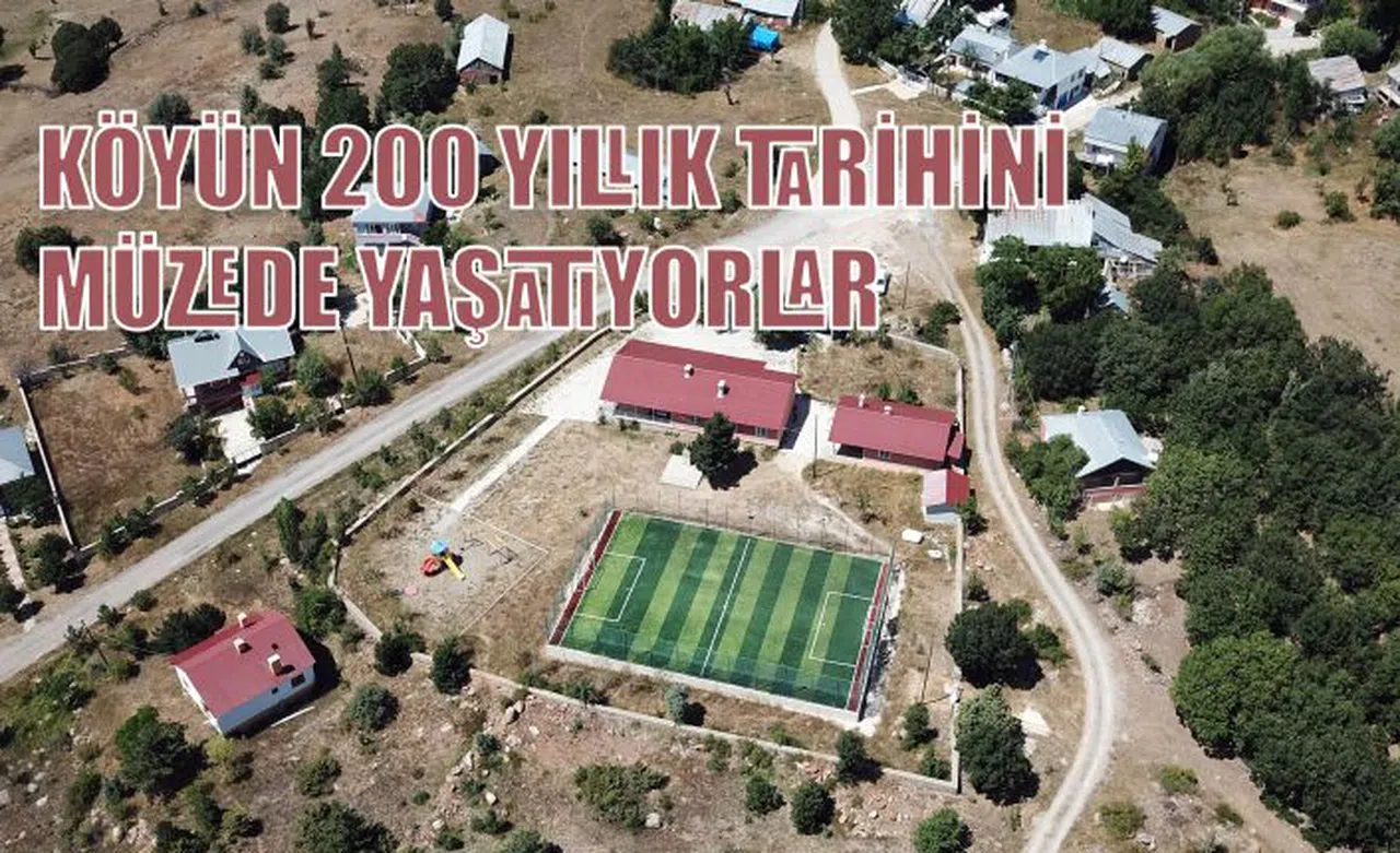 Köyün 200 yıllık tarihini müzede yaşatıyorlar