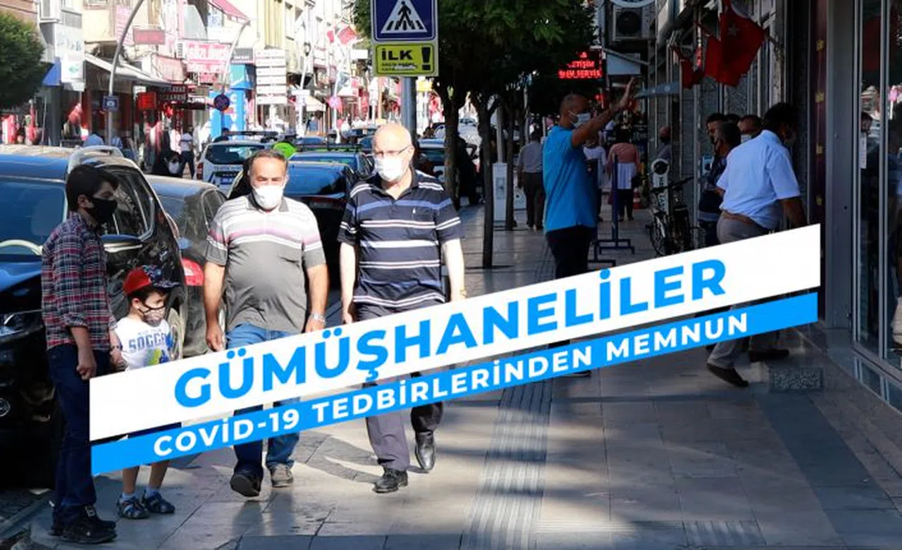 Gümüşhane’de vatandaşlar yeni Covid-19 tedbirlerinden memnun