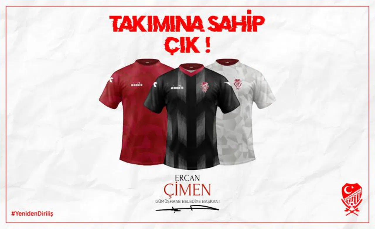 Takımına sahip çık, armanı göğsünde taşı