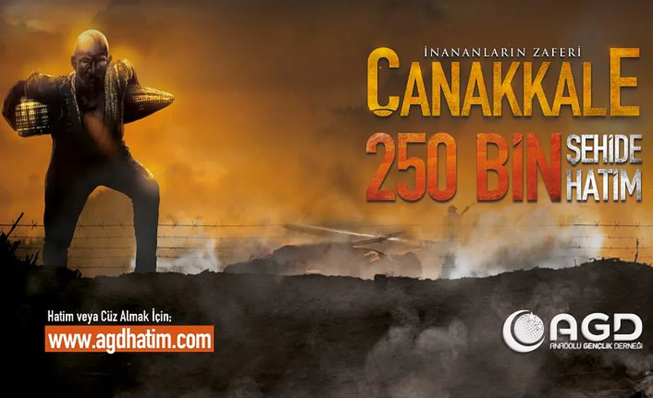 AGD Çanakkale şehitlerini 250 bin hatimle yad ediyor