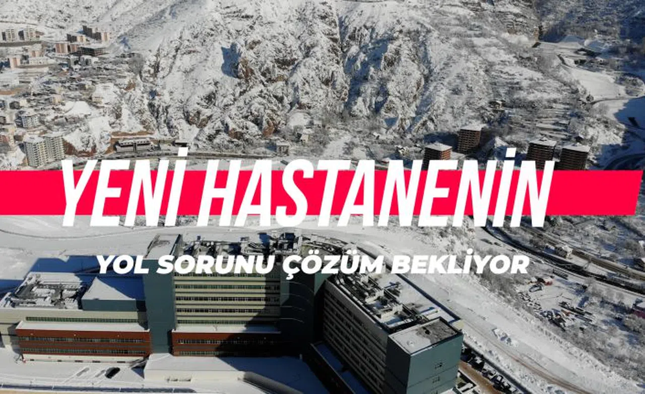 Yeni Devlet Hastanesi’nde yol sorunu çözüm bekliyor