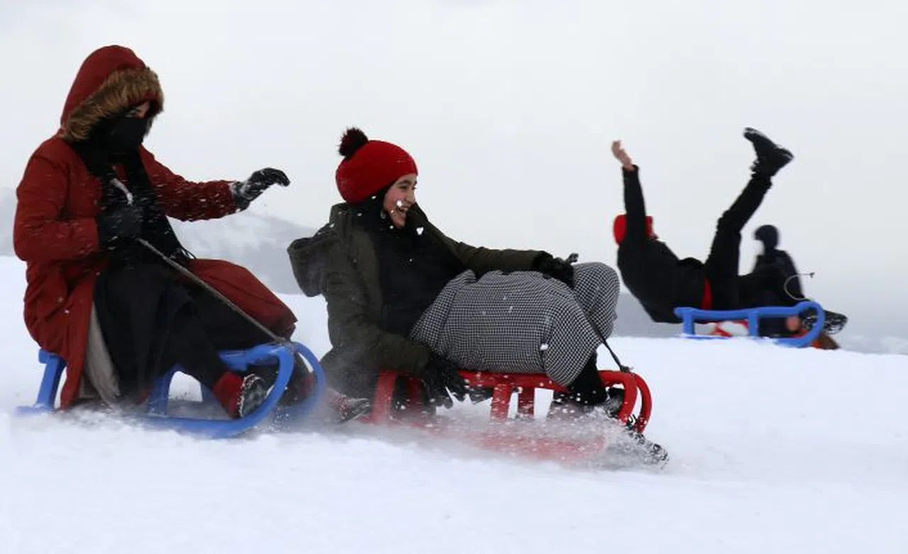 2 bin 100 metrede çığlık sesleri kahkaha seslerine karıştı