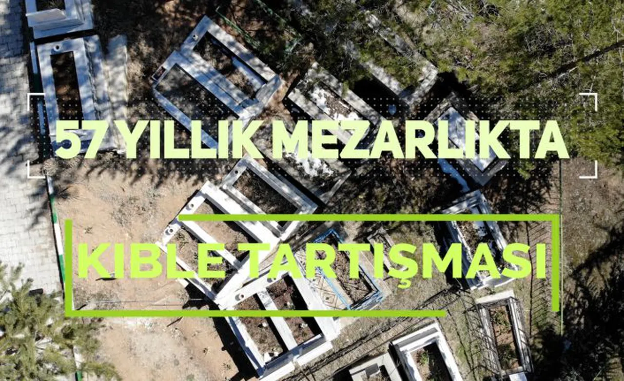 Gümüşhane'de 57 yıllık mezarlıkta kıble tartışması