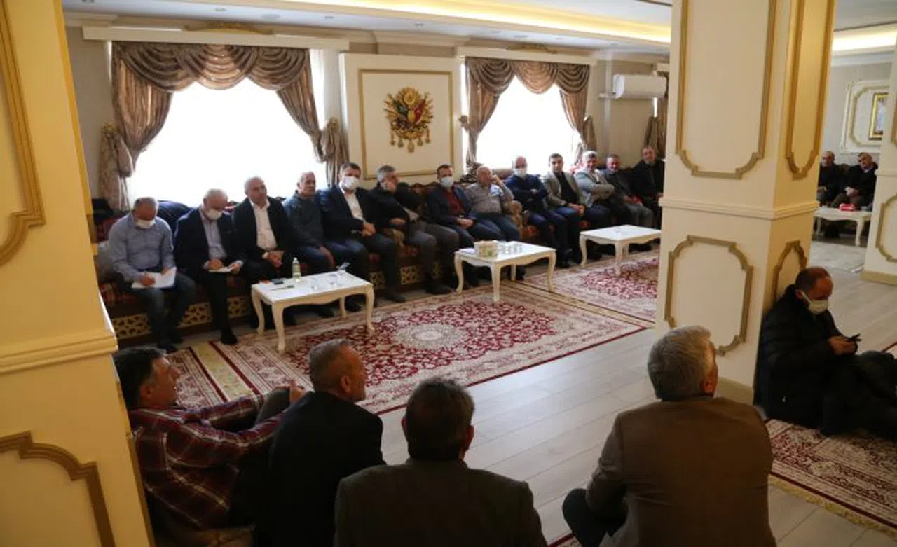 Kelkit’te mahalle ve köy muhtarları toplantısı yapıldı