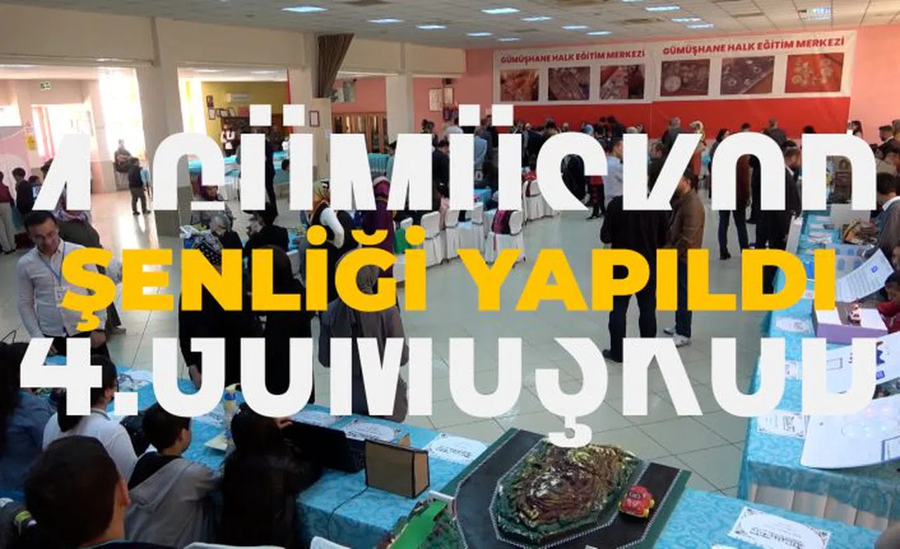 Gümüşhane’de 4. Kodlama Şenliği’nde çocuklar projelerini sergiledi
